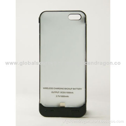power bank case and QI wireless charger for iPhone 5/5S/5C